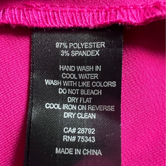 Rachel Zoe NEW Bright Pink Silky MIDI Slip Skirt Size 2 - Picture 2 of 5